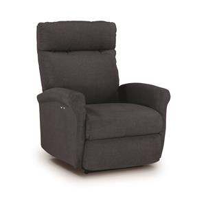 Best Home Furnishings Recliners - Petite Power Rocking Recliner